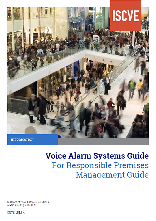 Download the Voice Alarm Systems Guide for Responsible Premises Management here